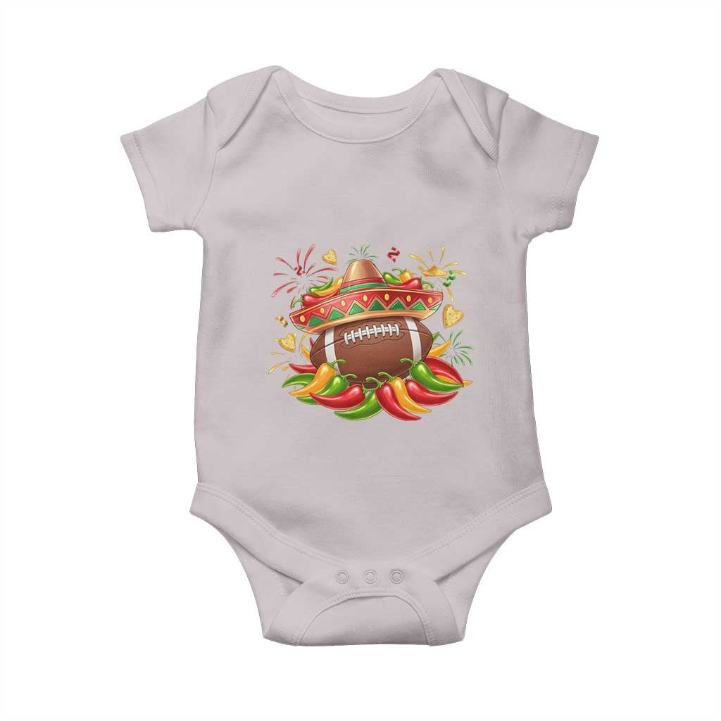 Funny Cinco De Mayo Football Baby Onesie Mexican Fiesta Party