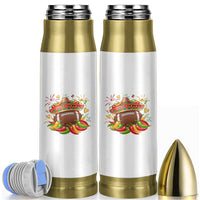 Funny Cinco De Mayo Football Bullet Tumbler Mexican Fiesta Party
