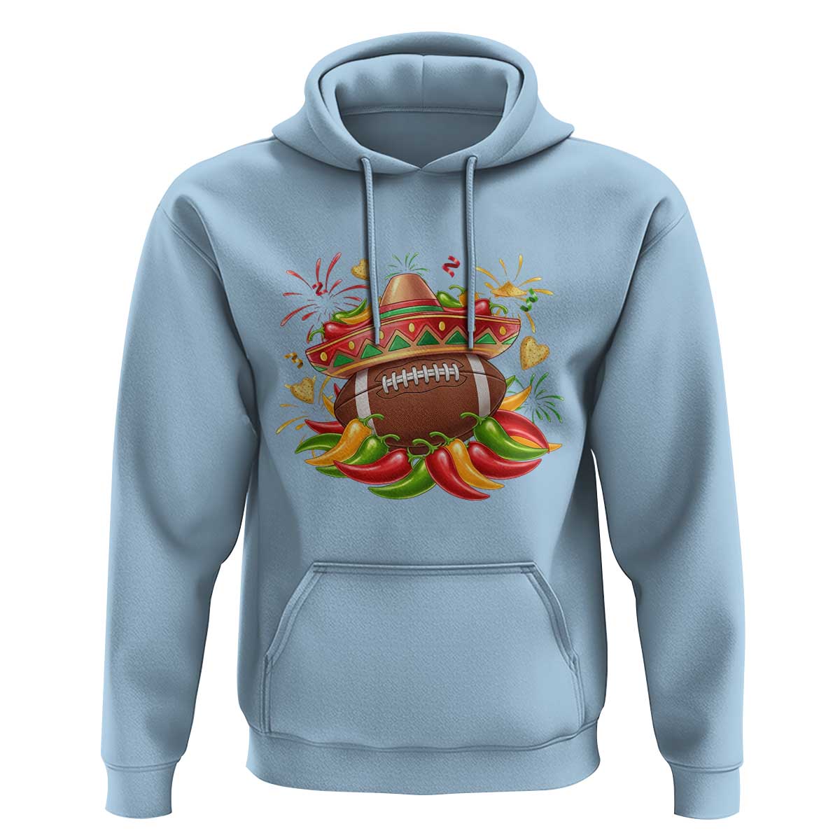 Funny Cinco De Mayo Football Hoodie Mexican Fiesta Party
