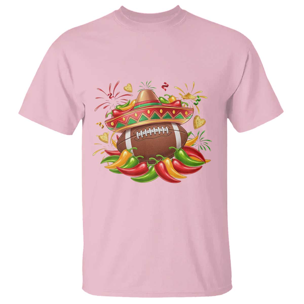 Funny Cinco De Mayo Football T Shirt Mexican Fiesta Party