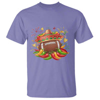Funny Cinco De Mayo Football T Shirt Mexican Fiesta Party