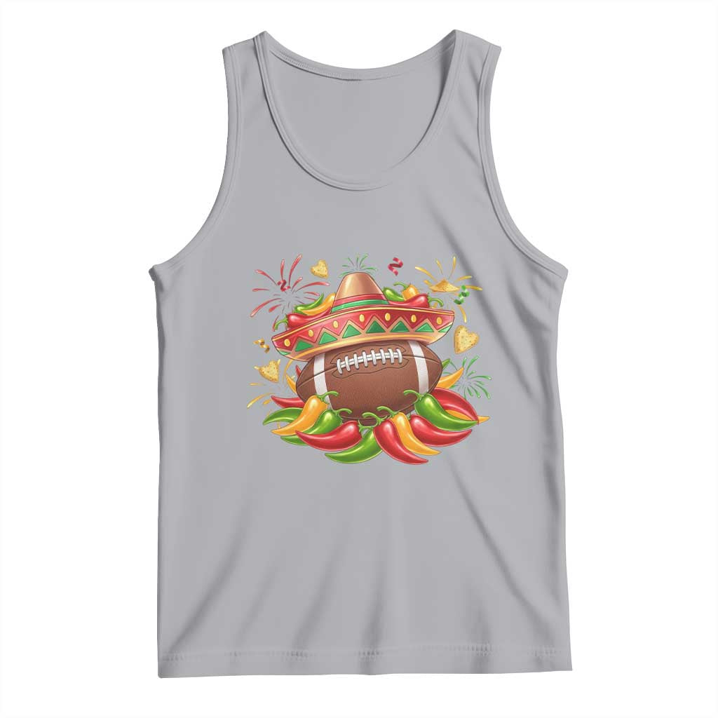 Funny Cinco De Mayo Football Tank Top Mexican Fiesta Party