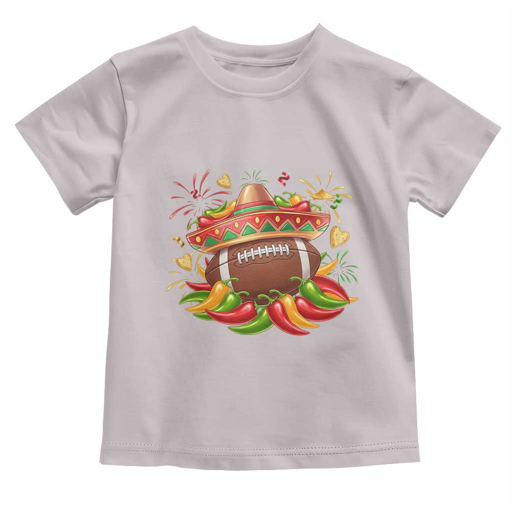 Funny Cinco De Mayo Football Toddler T Shirt Mexican Fiesta Party