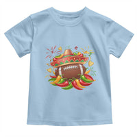 Funny Cinco De Mayo Football Toddler T Shirt Mexican Fiesta Party