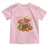 Funny Cinco De Mayo Football Toddler T Shirt Mexican Fiesta Party
