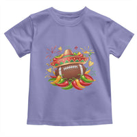 Funny Cinco De Mayo Football Toddler T Shirt Mexican Fiesta Party