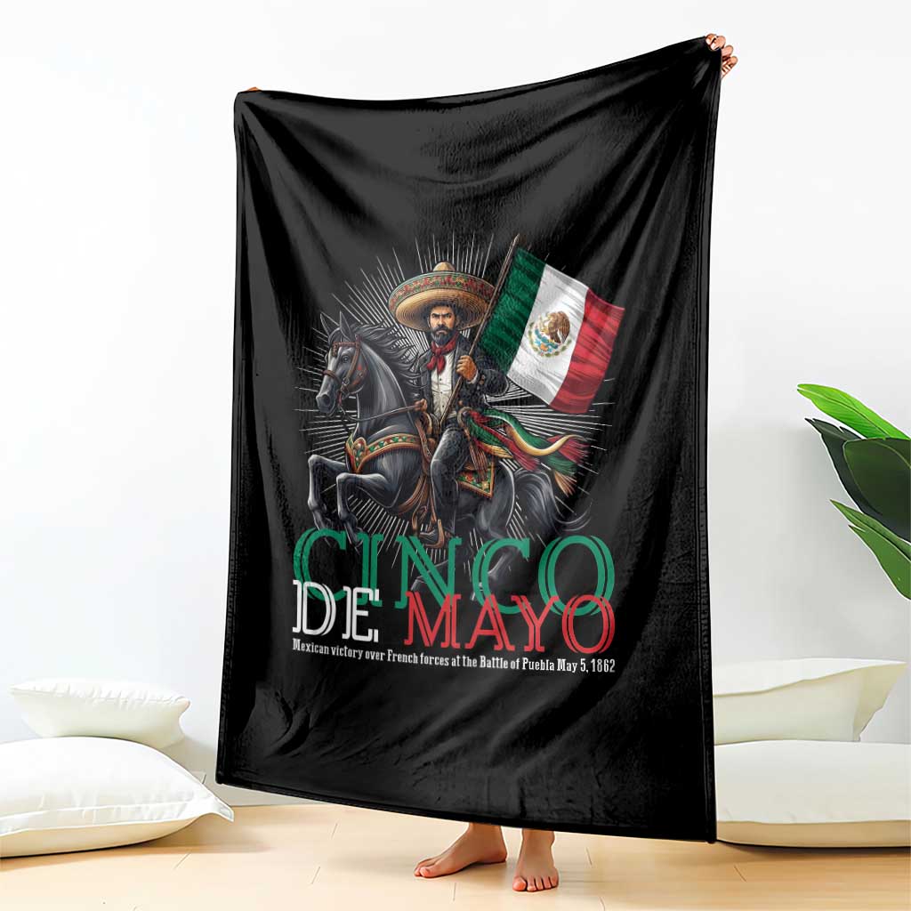 Cinco De Mayo Battle Of Puebla Throw Blanket Historical Mexican Heritage