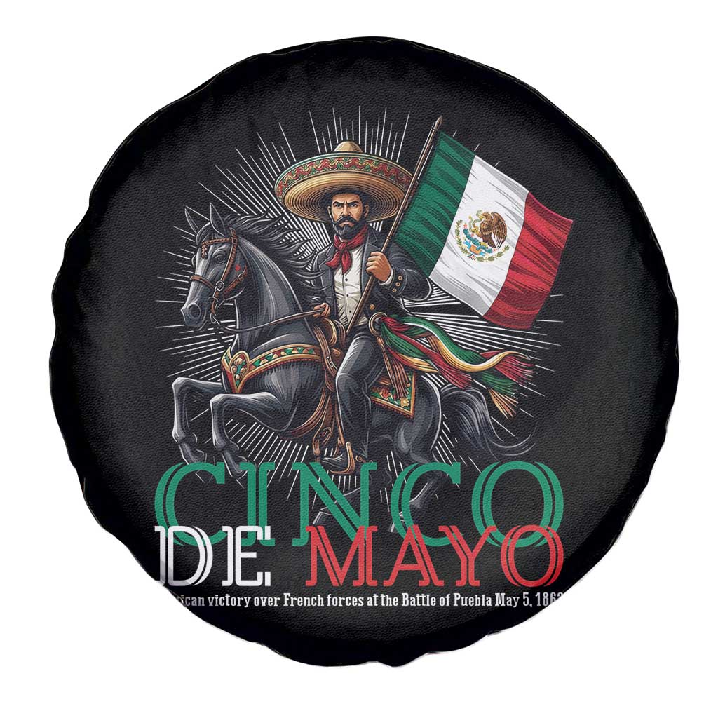 Cinco De Mayo Battle Of Puebla Spare Tire Cover Historical Mexican Heritage