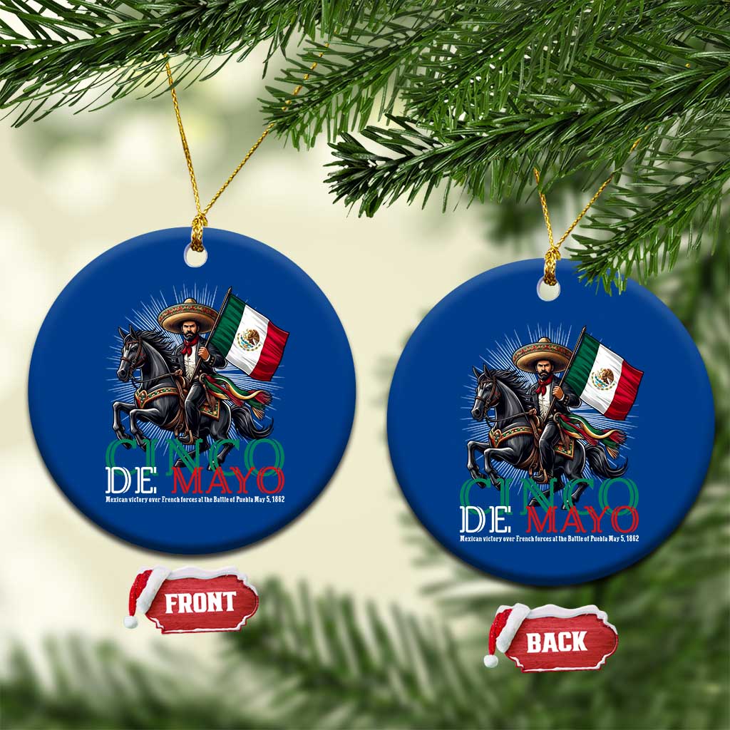 Cinco De Mayo Battle Of Puebla Ceramic Ornament Historical Mexican Heritage