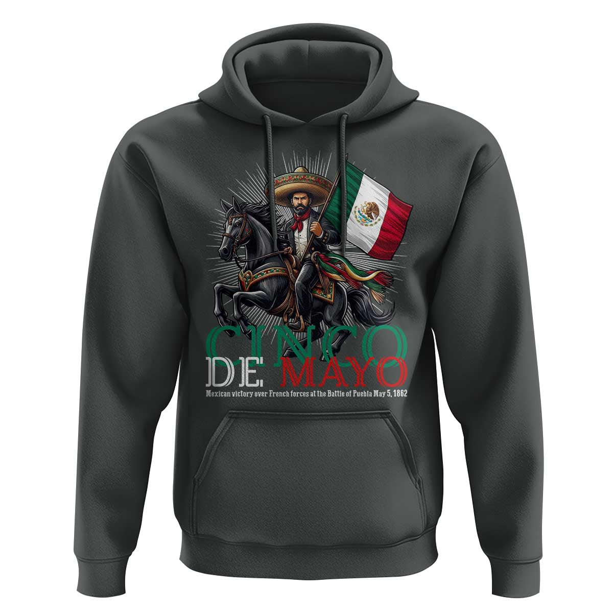 Cinco De Mayo Battle Of Puebla Hoodie Historical Mexican Heritage