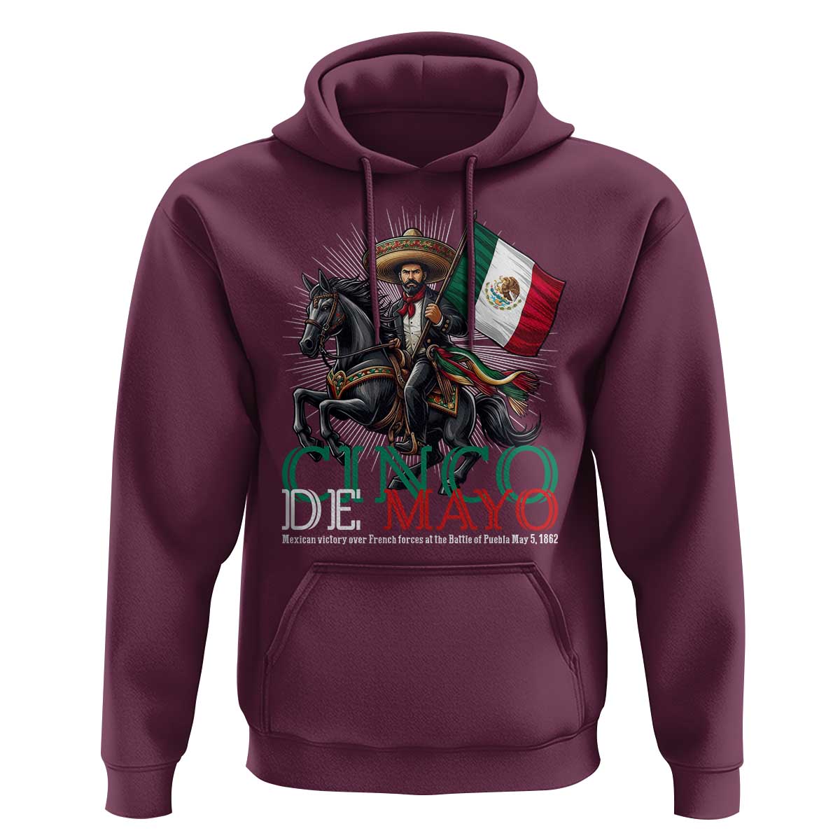 Cinco De Mayo Battle Of Puebla Hoodie Historical Mexican Heritage