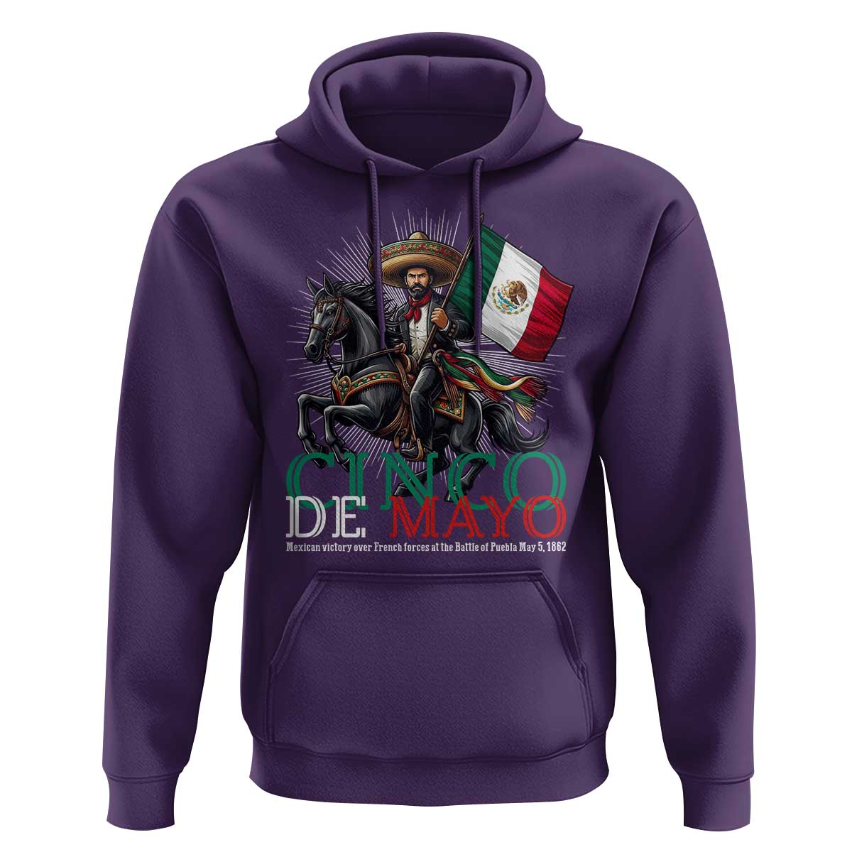 Cinco De Mayo Battle Of Puebla Hoodie Historical Mexican Heritage