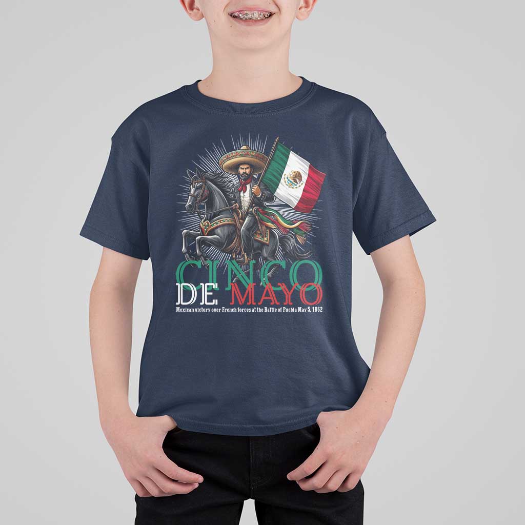Cinco De Mayo Battle Of Puebla T Shirt For Kid Historical Mexican Heritage