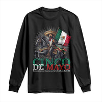 Cinco De Mayo Battle Of Puebla Long Sleeve Shirt Historical Mexican Heritage
