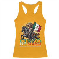 Cinco De Mayo Battle Of Puebla Racerback Tank Top Historical Mexican Heritage