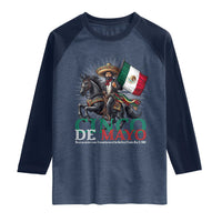 Cinco De Mayo Battle Of Puebla Raglan Shirt Historical Mexican Heritage