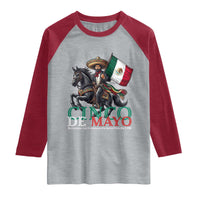 Cinco De Mayo Battle Of Puebla Raglan Shirt Historical Mexican Heritage