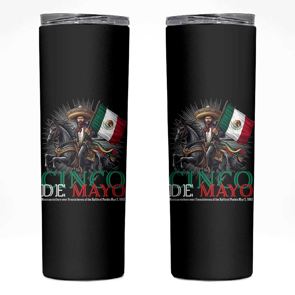 Cinco De Mayo Battle Of Puebla Skinny Tumbler Historical Mexican Heritage