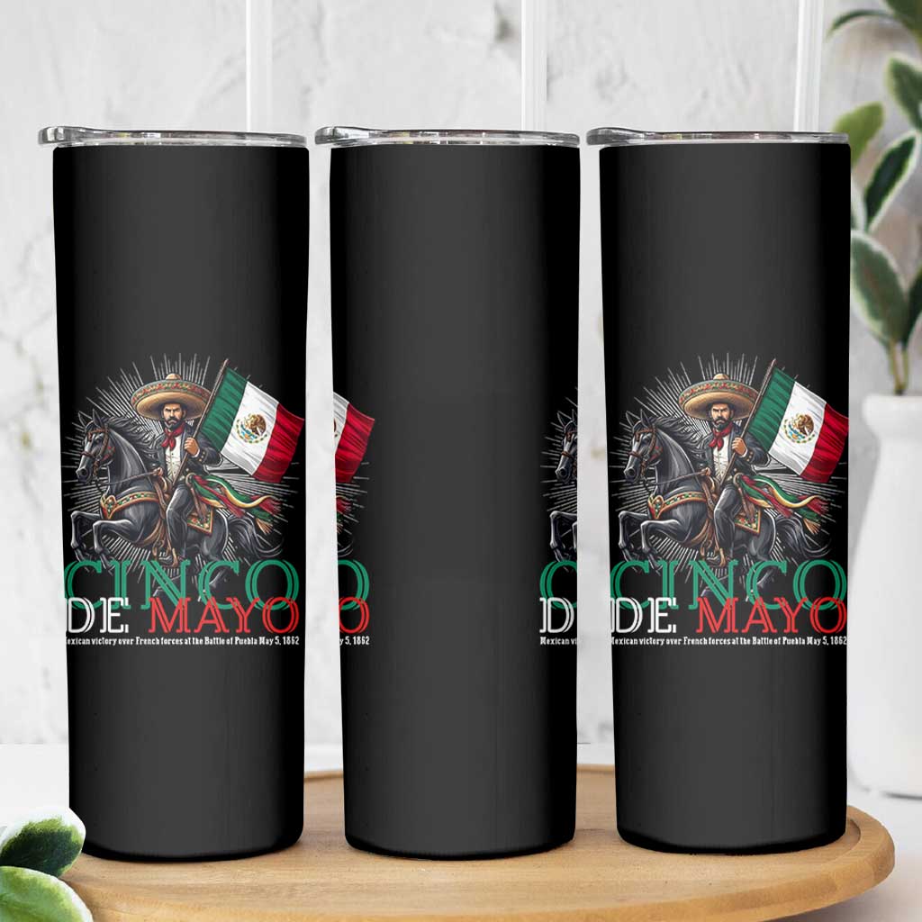 Cinco De Mayo Battle Of Puebla Skinny Tumbler Historical Mexican Heritage