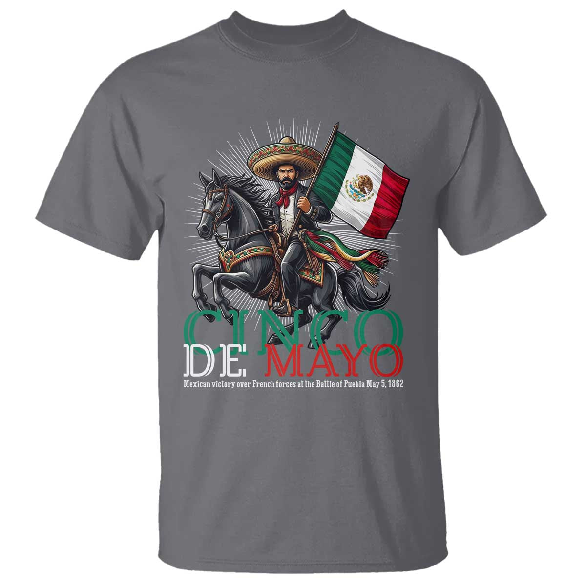 Cinco De Mayo Battle Of Puebla T Shirt Historical Mexican Heritage