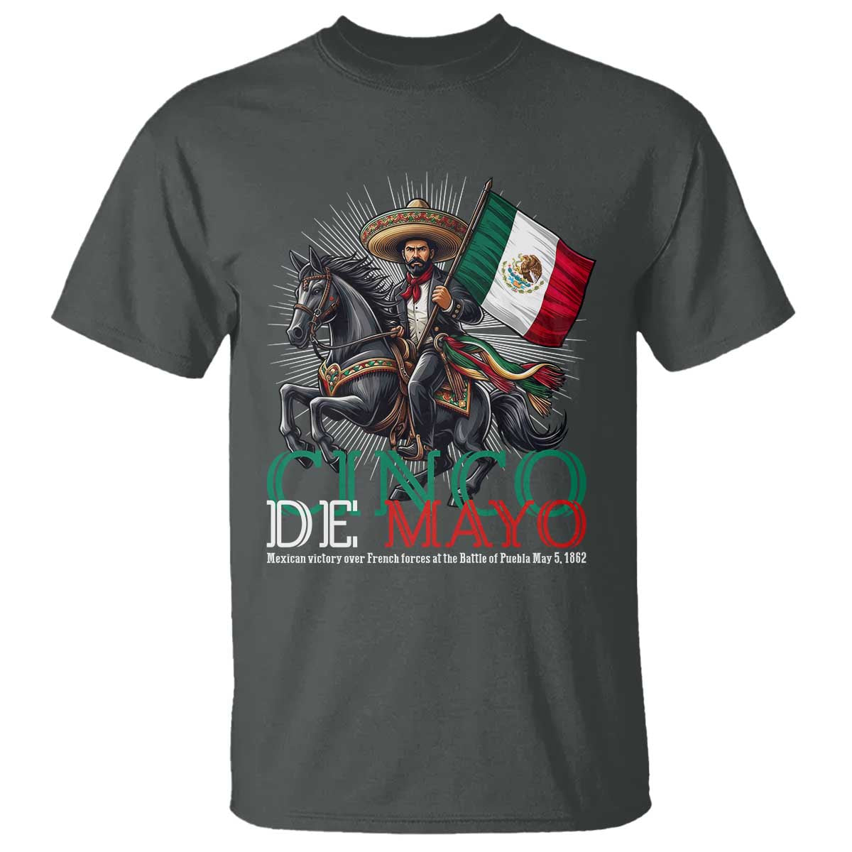 Cinco De Mayo Battle Of Puebla T Shirt Historical Mexican Heritage