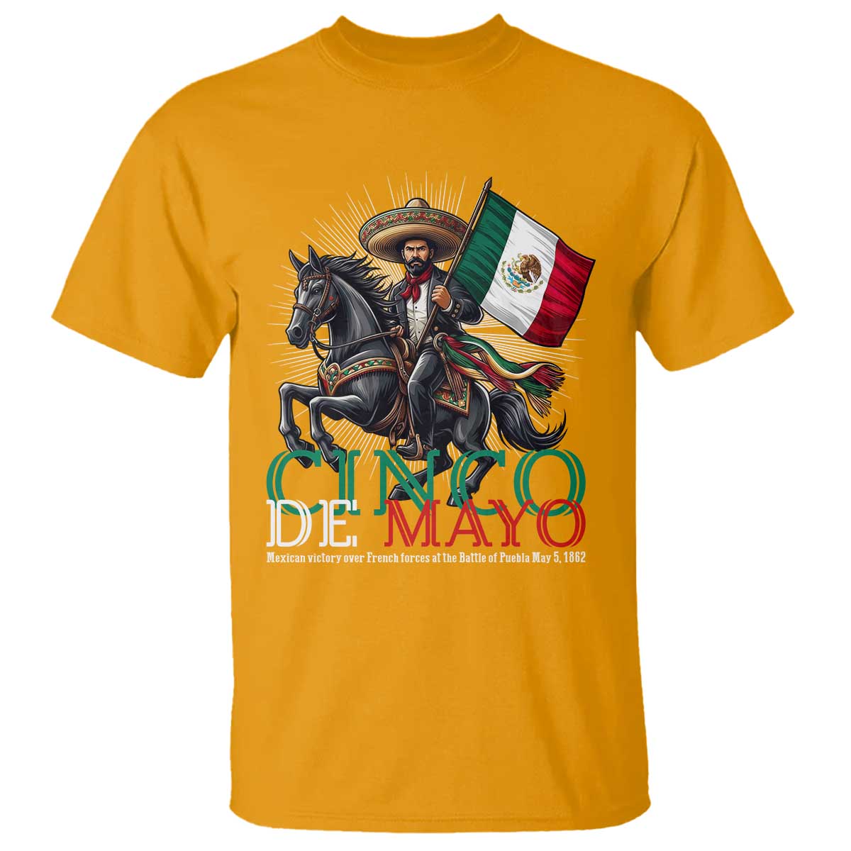 Cinco De Mayo Battle Of Puebla T Shirt Historical Mexican Heritage