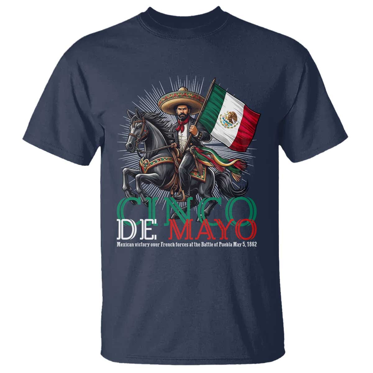 Cinco De Mayo Battle Of Puebla T Shirt Historical Mexican Heritage