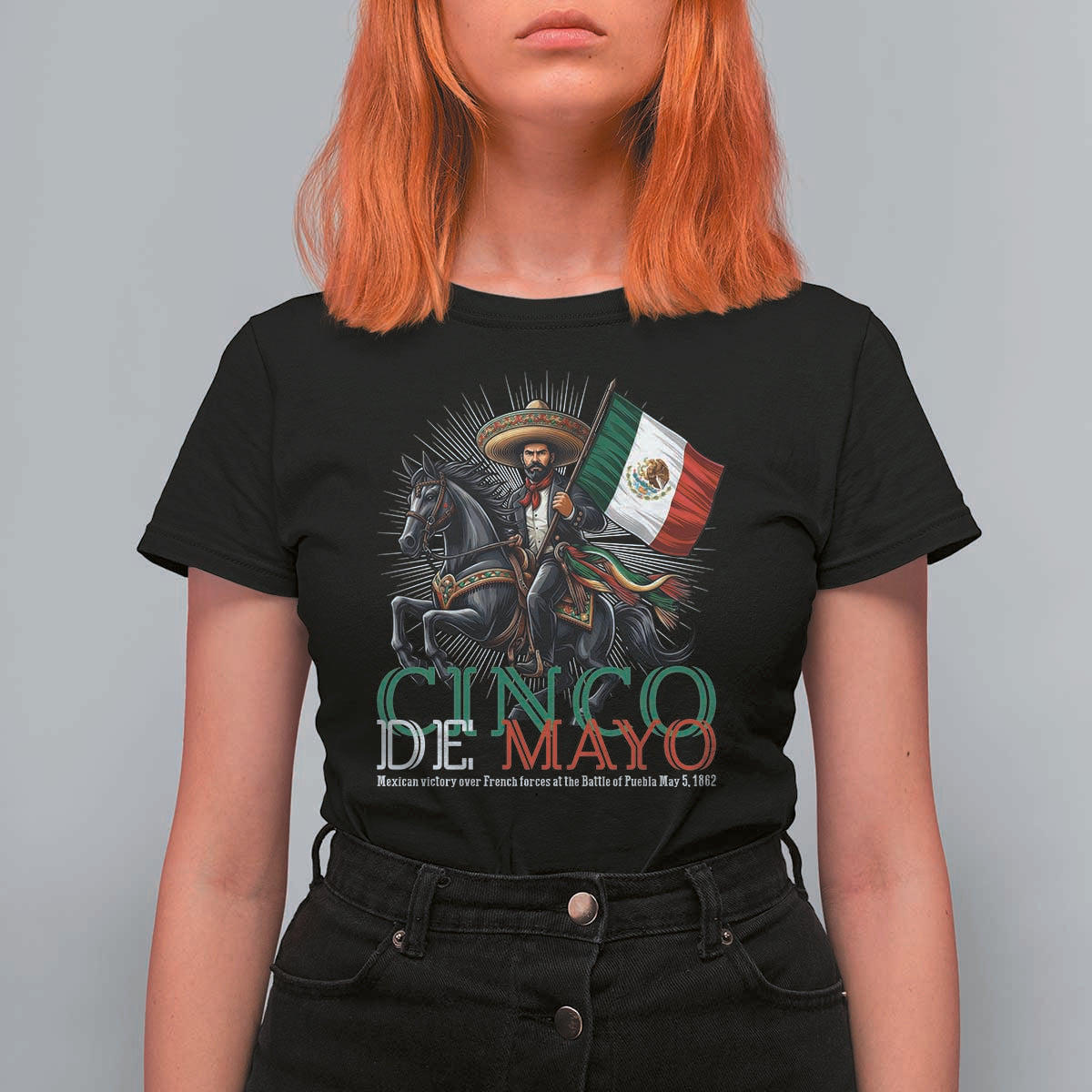 Cinco De Mayo Battle Of Puebla T Shirt For Women Historical Mexican Heritage