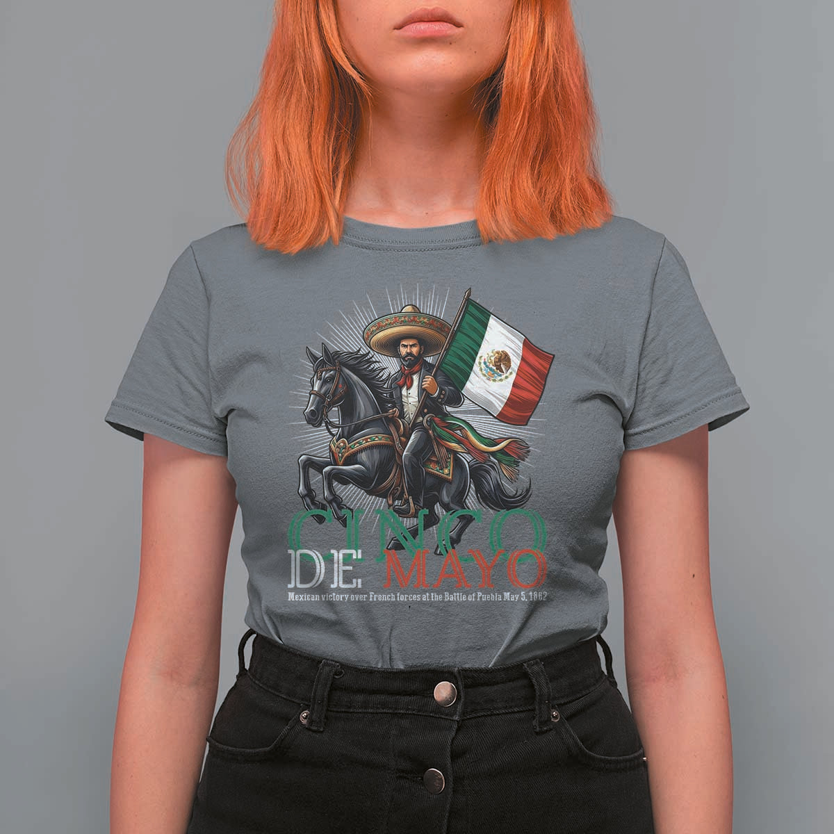 Cinco De Mayo Battle Of Puebla T Shirt For Women Historical Mexican Heritage