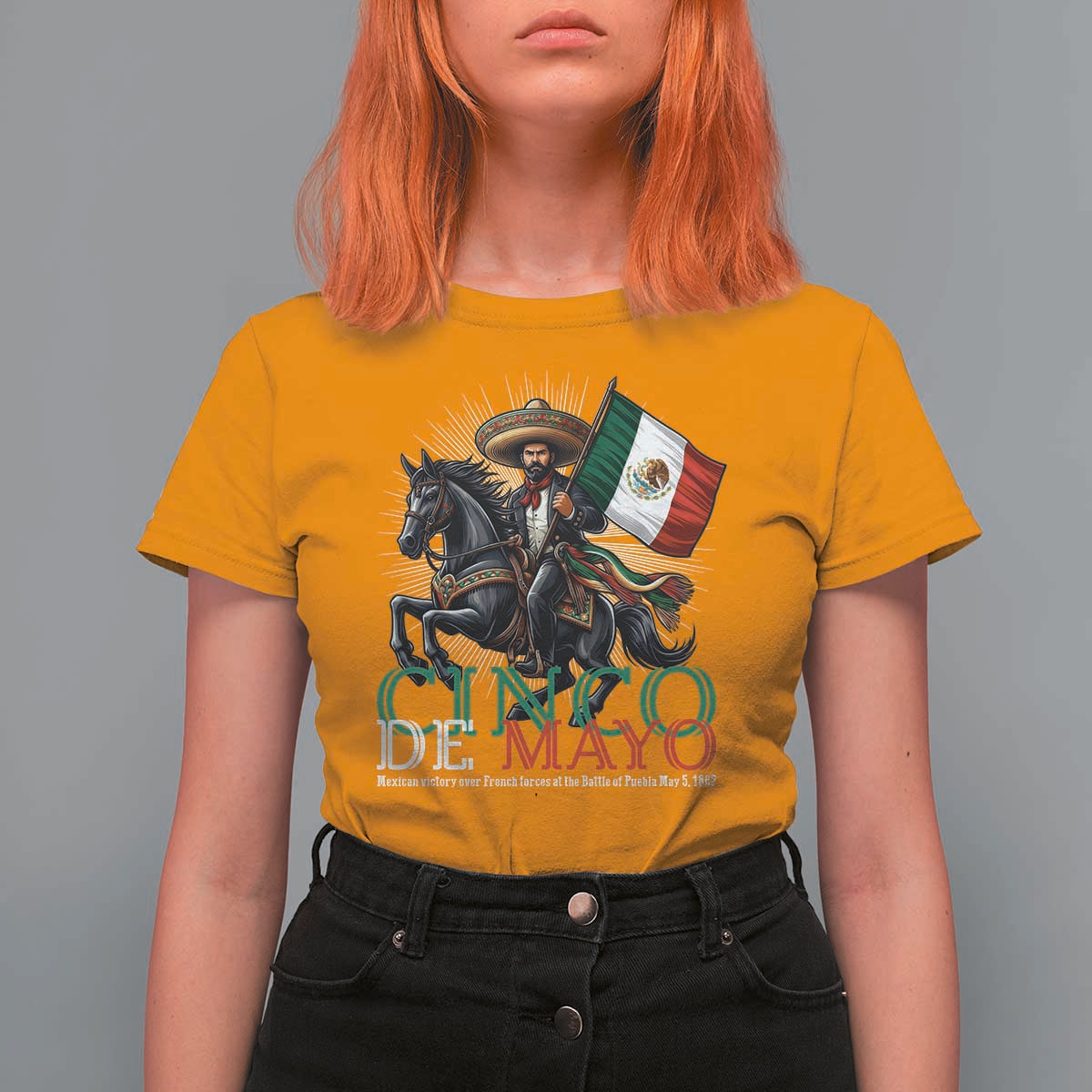 Cinco De Mayo Battle Of Puebla T Shirt For Women Historical Mexican Heritage
