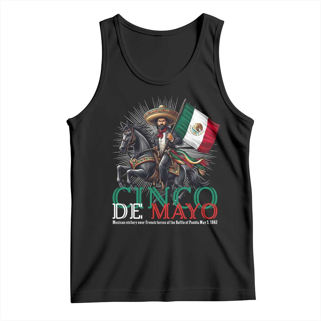 Cinco De Mayo Battle Of Puebla Tank Top Historical Mexican Heritage
