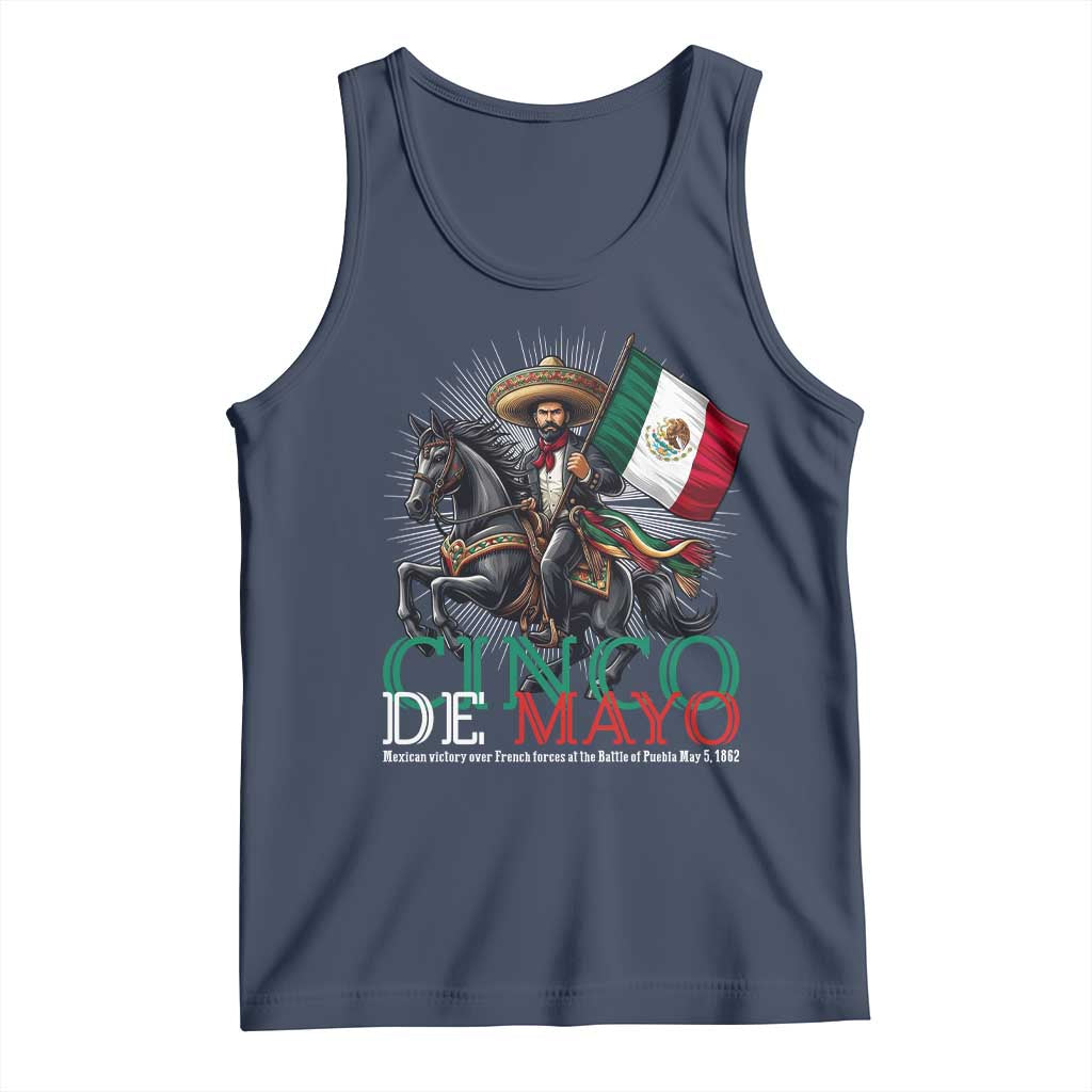 Cinco De Mayo Battle Of Puebla Tank Top Historical Mexican Heritage