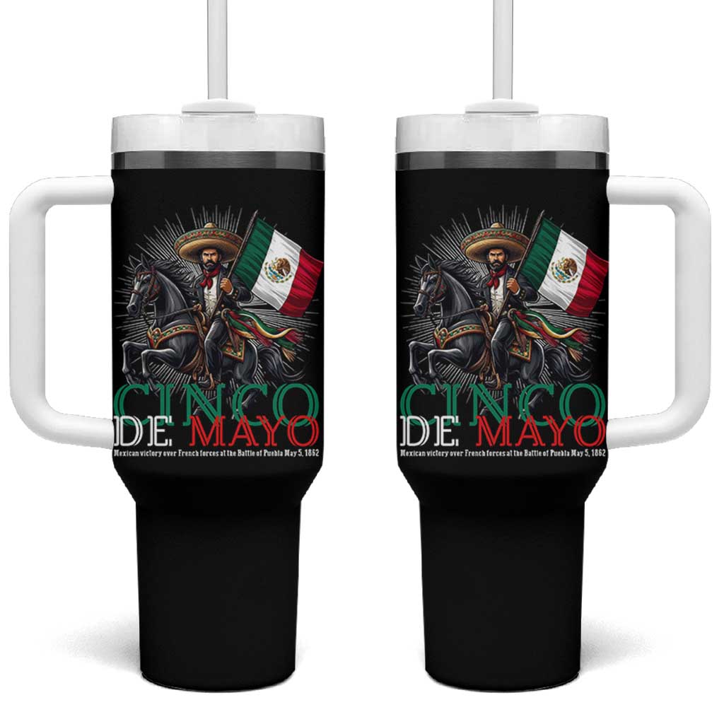 Cinco De Mayo Battle Of Puebla Tumbler With Handle Historical Mexican Heritage