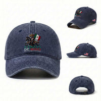 Cinco De Mayo Battle Of Puebla Washed Cotton Baseball Cap Historical Mexican Heritage