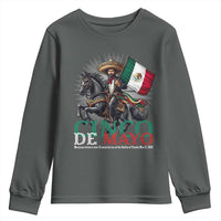 Cinco De Mayo Battle Of Puebla Youth Sweatshirt Historical Mexican Heritage