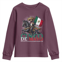 Cinco De Mayo Battle Of Puebla Youth Sweatshirt Historical Mexican Heritage