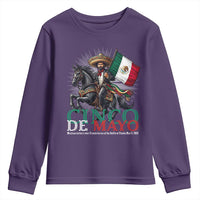 Cinco De Mayo Battle Of Puebla Youth Sweatshirt Historical Mexican Heritage
