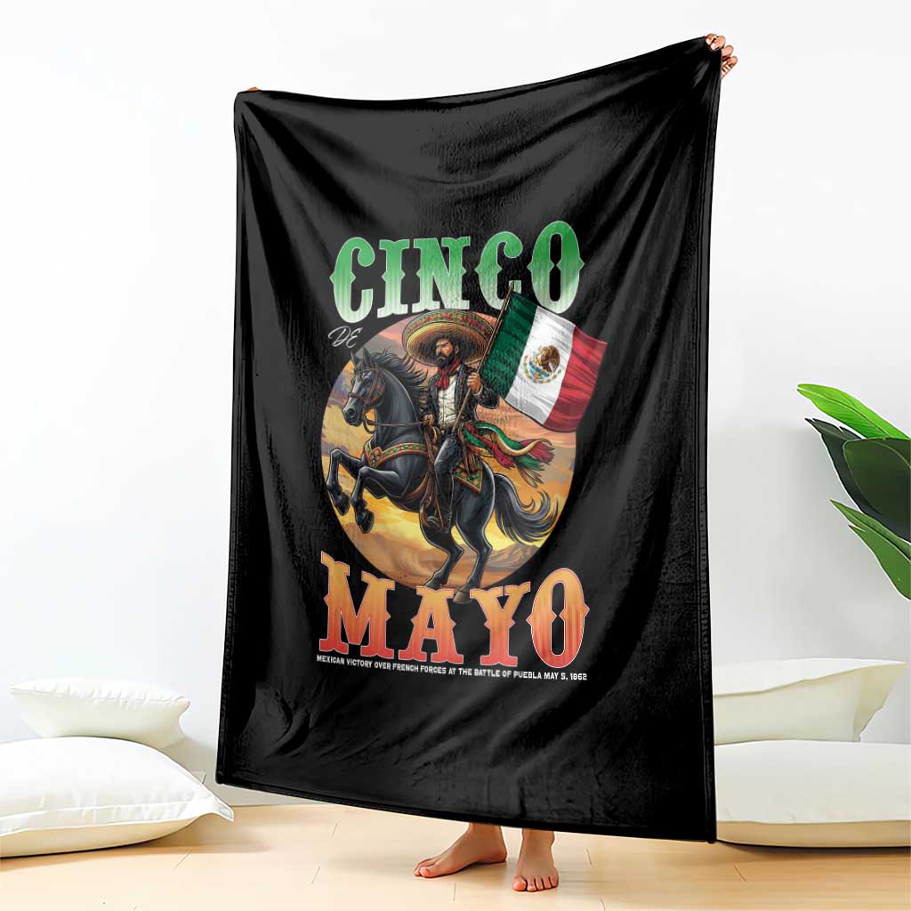 Cinco De Mayo Battle Of Puebla Throw Blanket Mexican Victory Heritage Pride