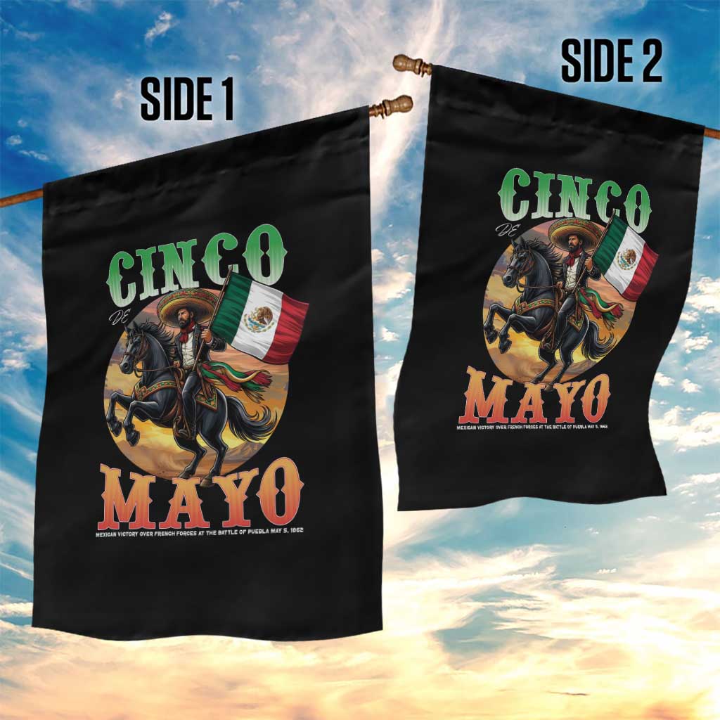 Cinco De Mayo Battle Of Puebla Garden Flag Mexican Victory Heritage Pride