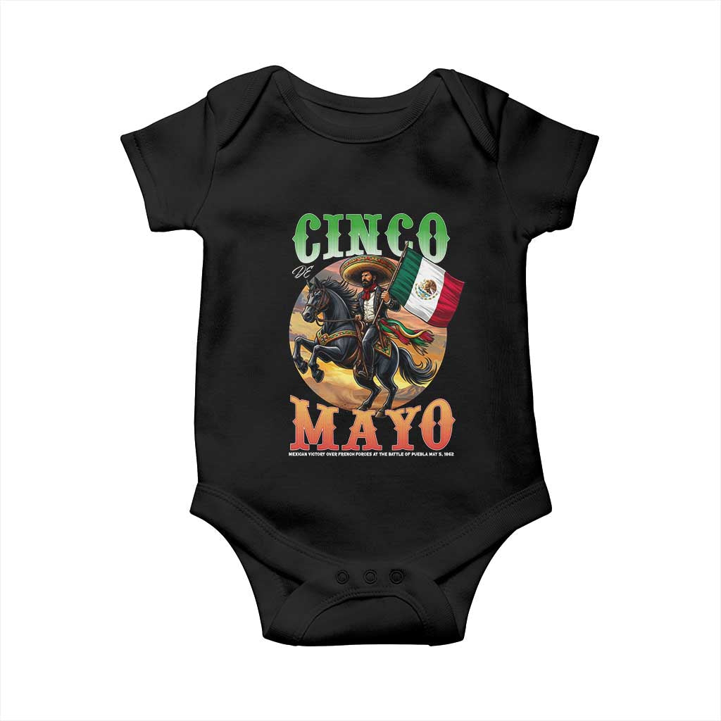 Cinco De Mayo Battle Of Puebla Baby Onesie Mexican Victory Heritage Pride