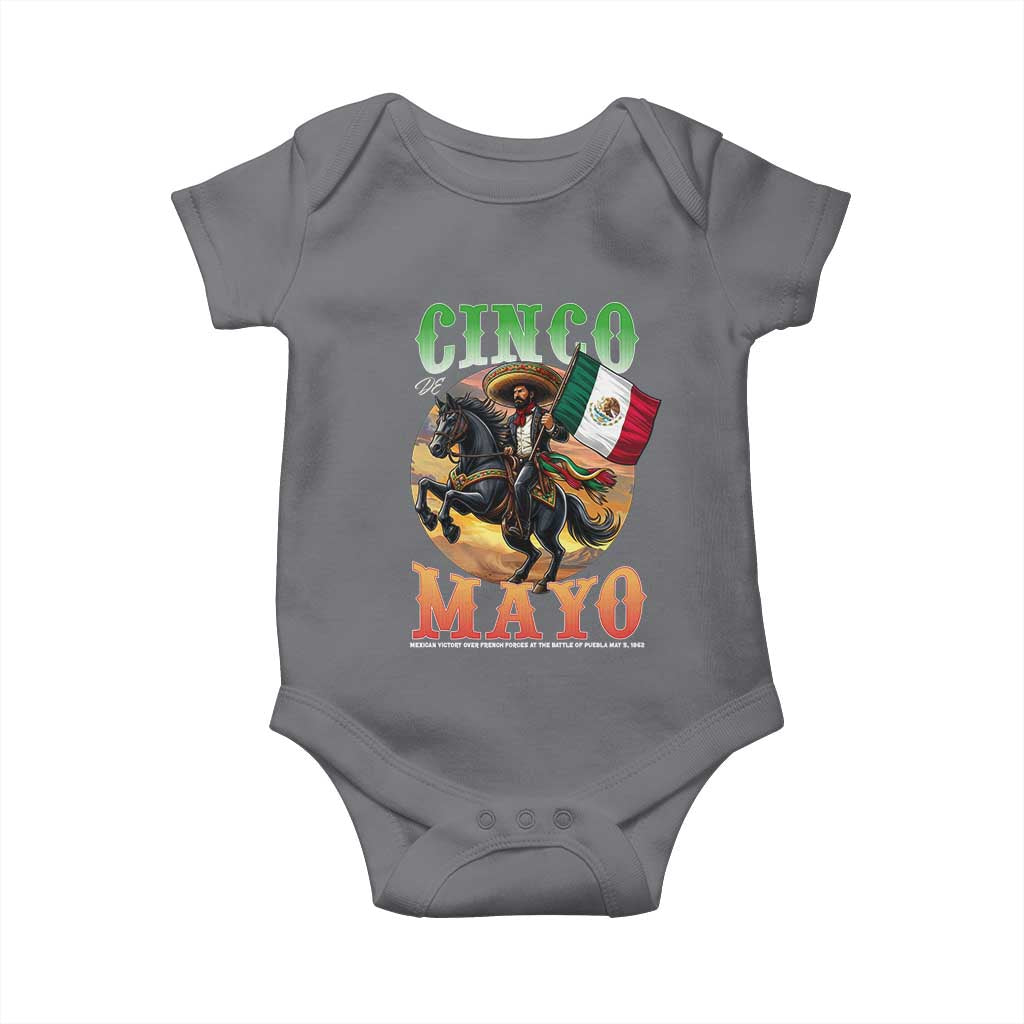 Cinco De Mayo Battle Of Puebla Baby Onesie Mexican Victory Heritage Pride