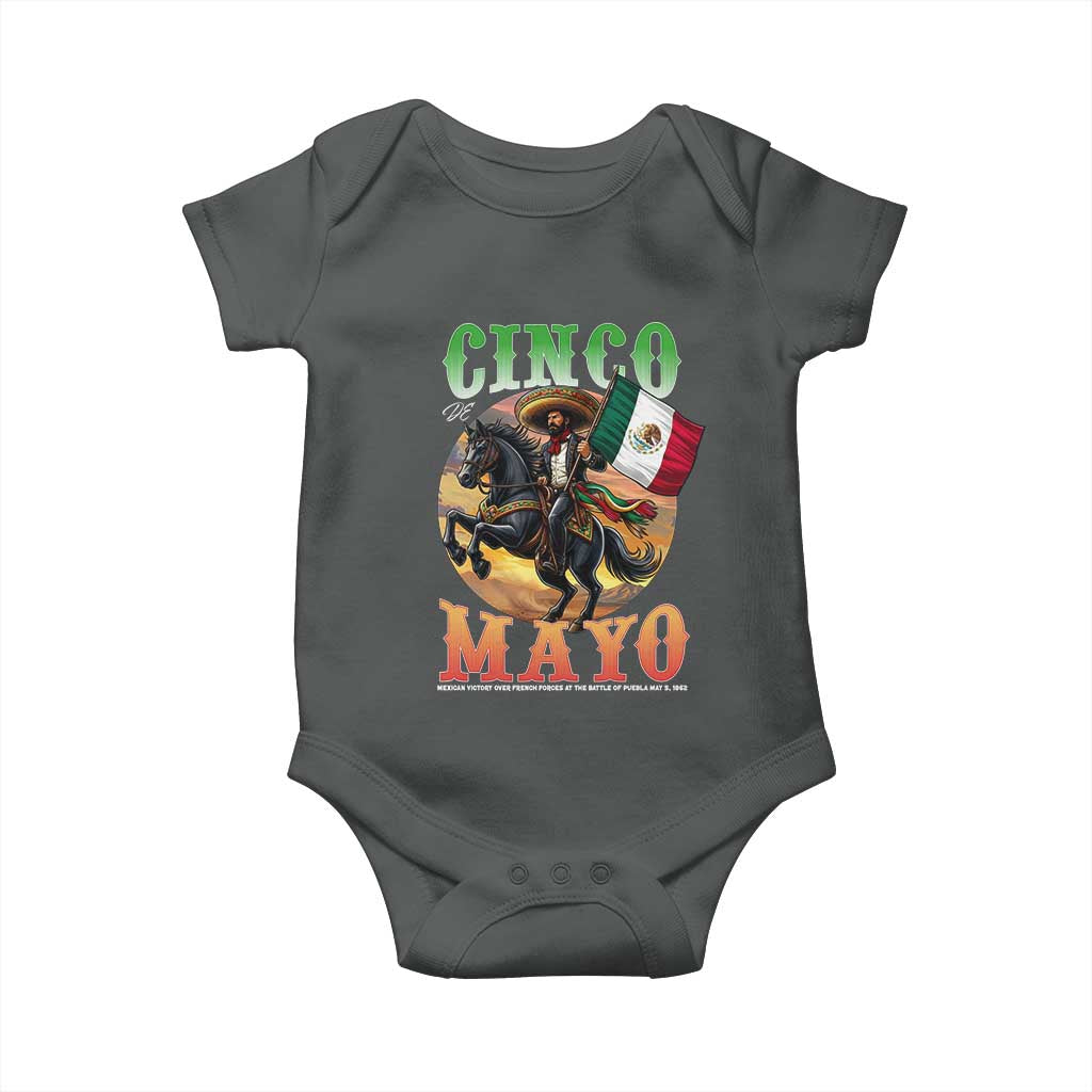 Cinco De Mayo Battle Of Puebla Baby Onesie Mexican Victory Heritage Pride