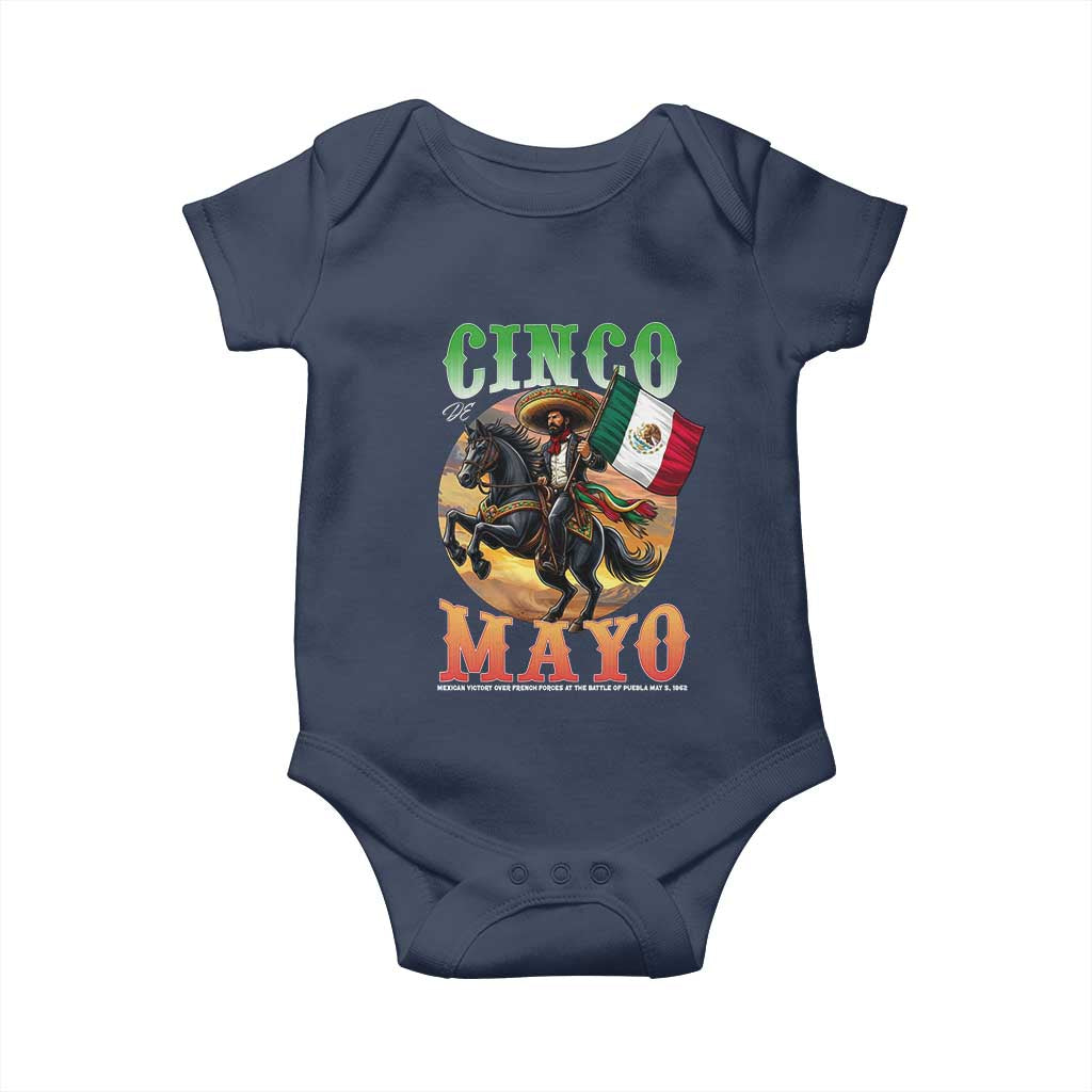 Cinco De Mayo Battle Of Puebla Baby Onesie Mexican Victory Heritage Pride