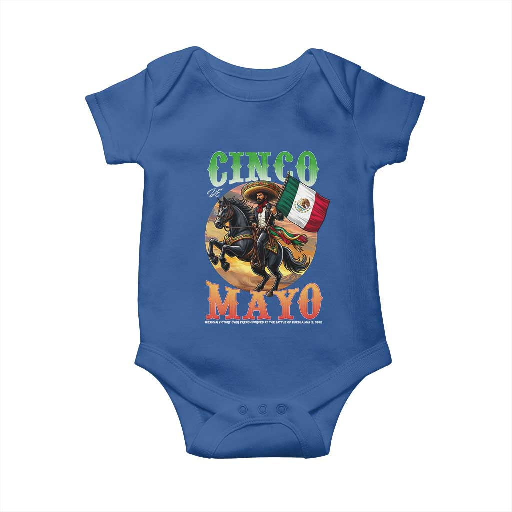 Cinco De Mayo Battle Of Puebla Baby Onesie Mexican Victory Heritage Pride