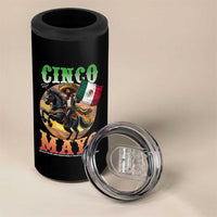 Cinco De Mayo Battle Of Puebla 4 in 1 Can Cooler Tumbler Mexican Victory Heritage Pride