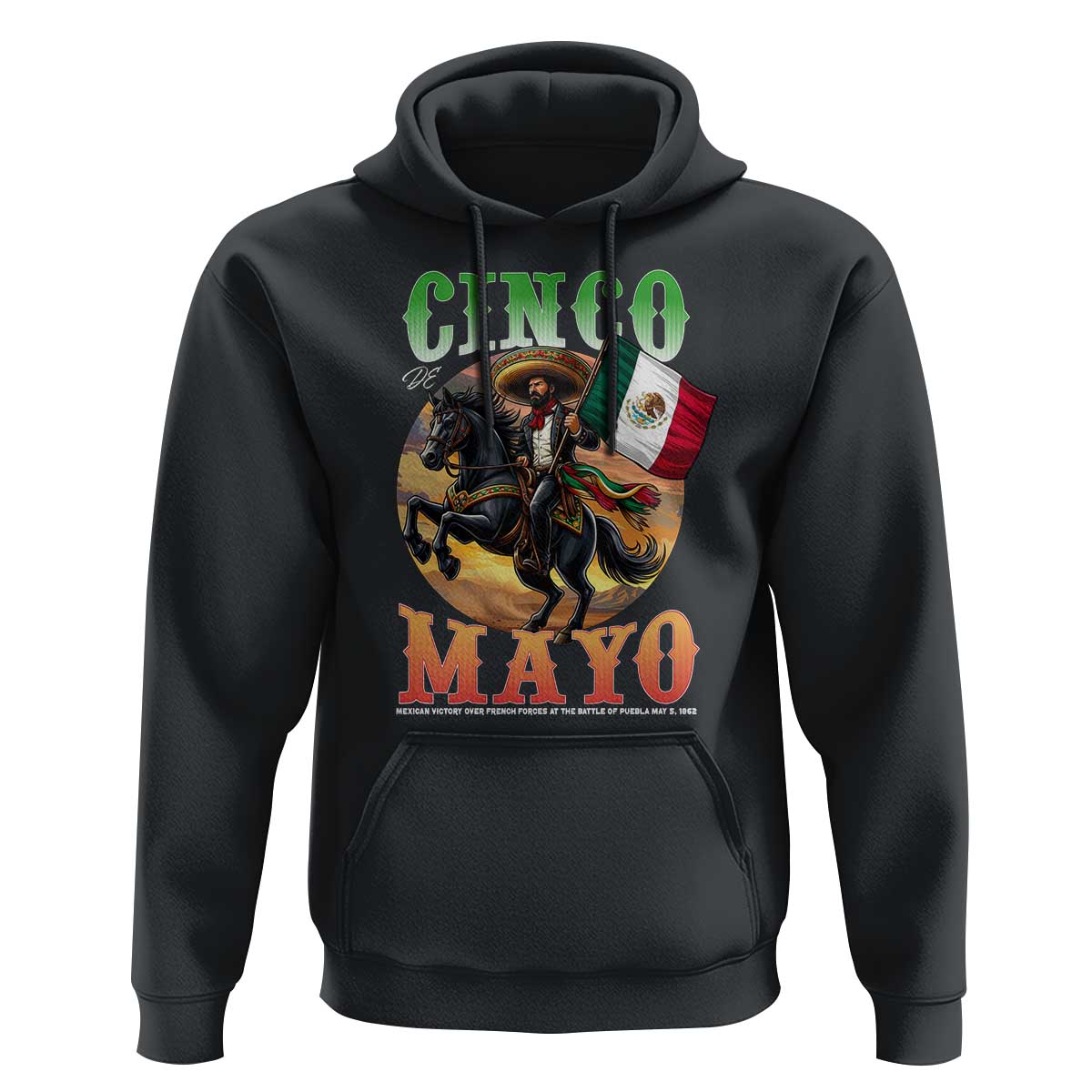 Cinco De Mayo Battle Of Puebla Hoodie Mexican Victory Heritage Pride