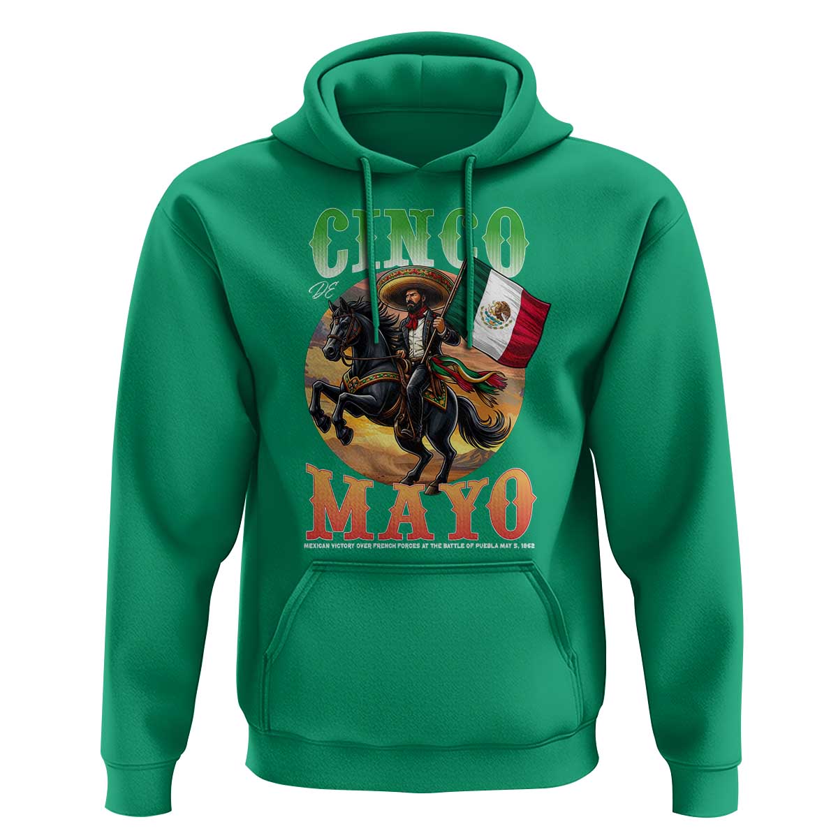 Cinco De Mayo Battle Of Puebla Hoodie Mexican Victory Heritage Pride