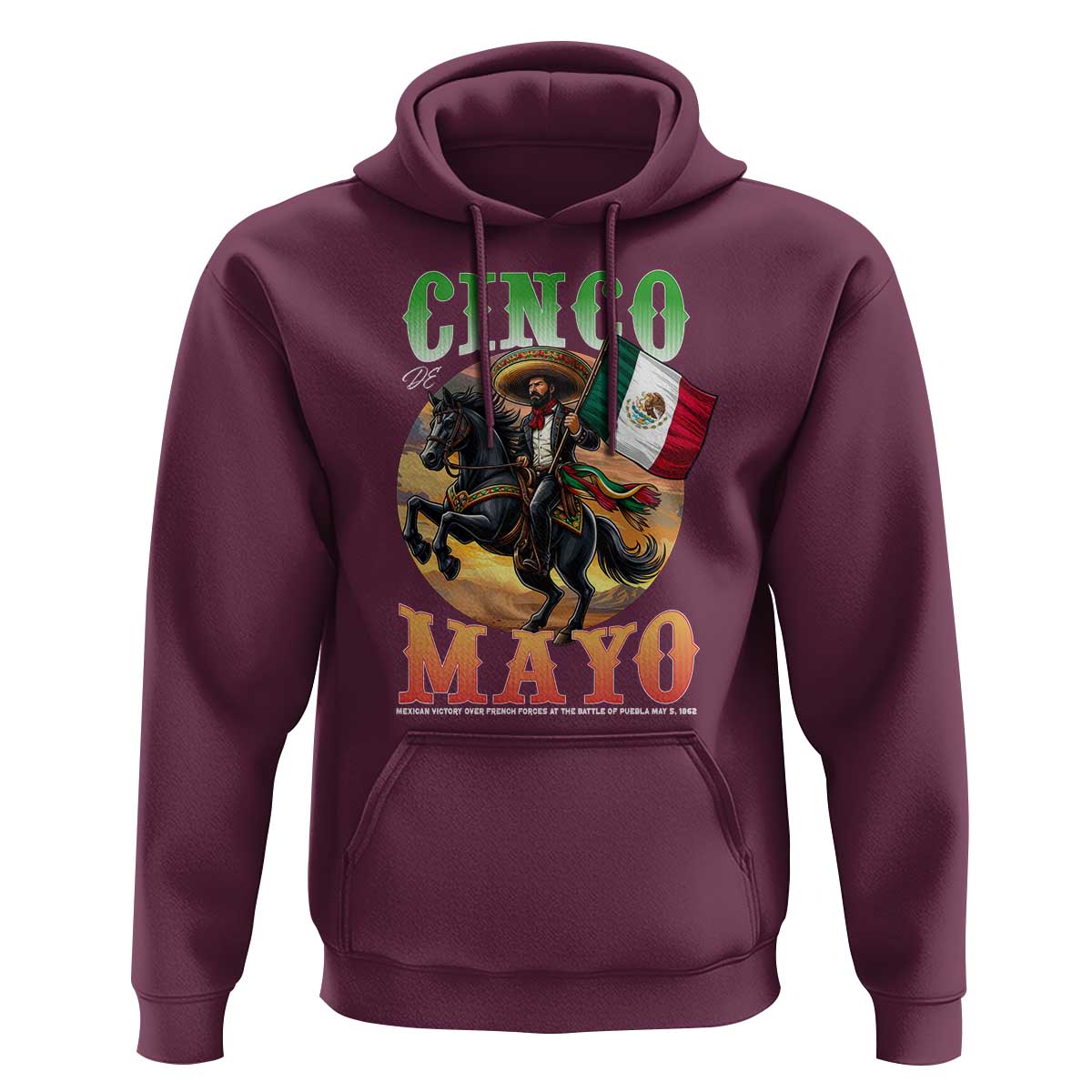 Cinco De Mayo Battle Of Puebla Hoodie Mexican Victory Heritage Pride