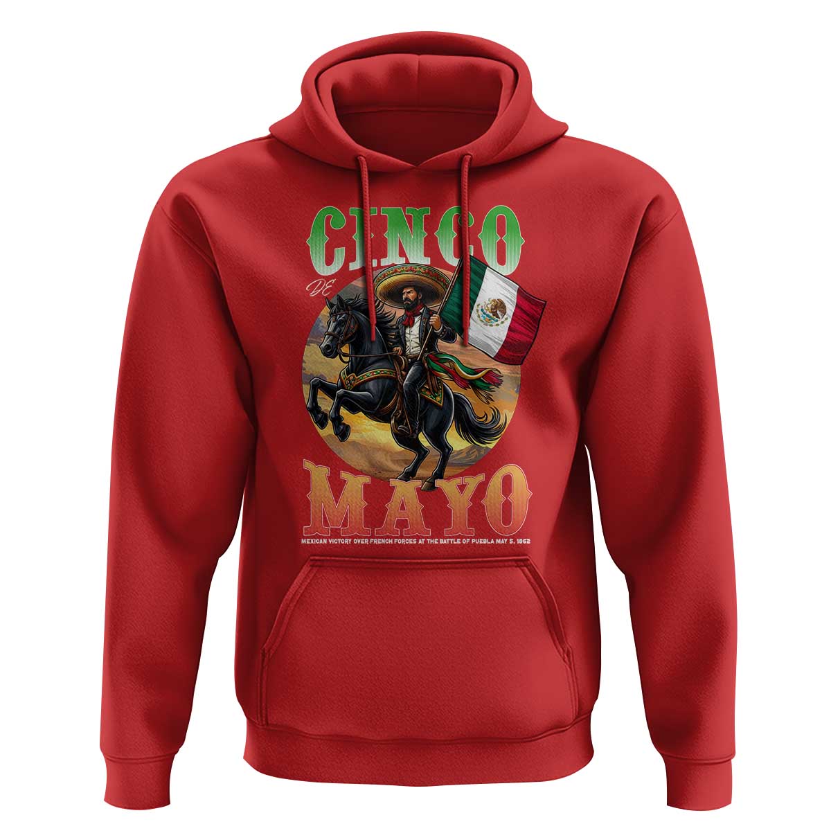 Cinco De Mayo Battle Of Puebla Hoodie Mexican Victory Heritage Pride