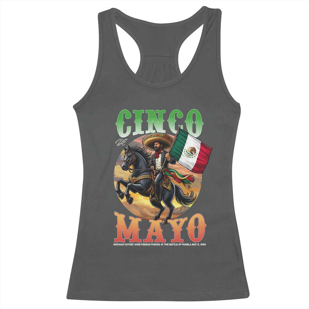 Cinco De Mayo Battle Of Puebla Racerback Tank Top Mexican Victory Heritage Pride